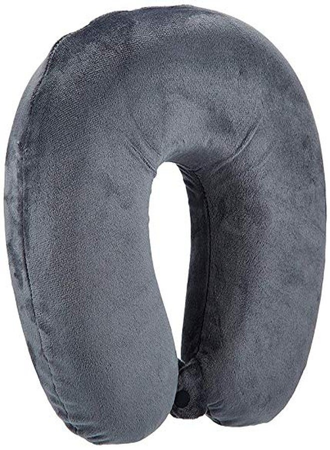 MELVIS Premium Fabric Neck Pillow, Unisex U-Shaped Micro Fibre Soft Cushions Comfortable Head Rest Neck Rest Pillow for Travel, Car, Train, Flight, Bus, Neck Travel Pillow Multipurpose, Grey-C - Image 2